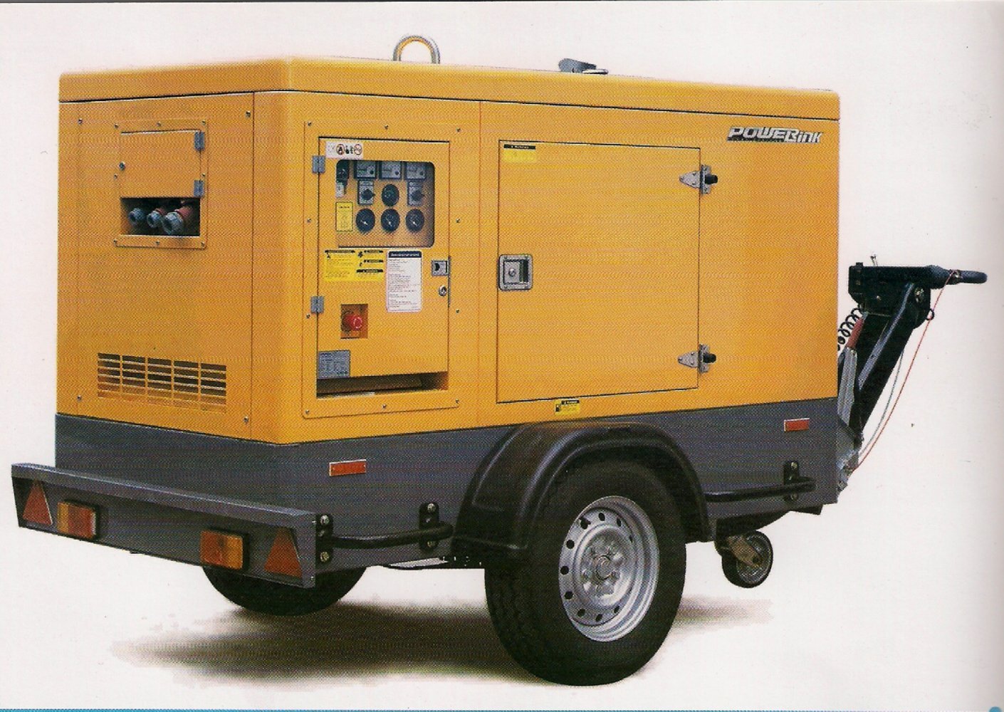 60 Kva Prime Rate Silent Type With Trailer Genset Powerlink Atlantagenset